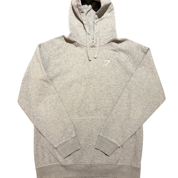 Gymshark Sweaters - Gymshark Light Grey Pullover Hoodie